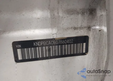 2016 Kia Sportage Lx from USA, damaged, VIN KNDPBCAC6G7880402